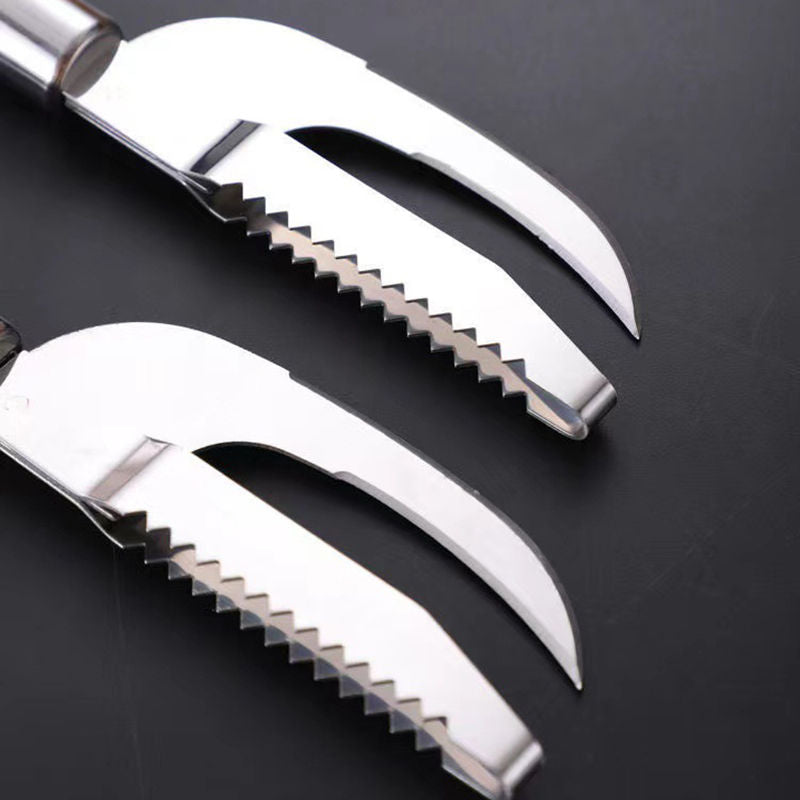 MaxiTrim Fish Scaler: Escala, corta y limpia
