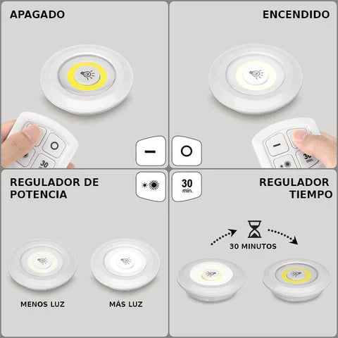 Luces LED inalámbricas EcoLight™