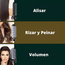 Cepillo secador iónico con 3 cabezales - HairPro™
