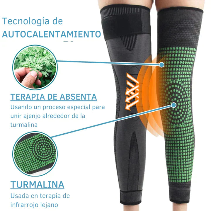 RodiCupression™ - Rodillera autocalentable de acupresión con turmalina