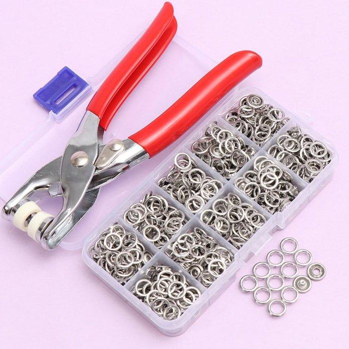 Kit Fast Diy™ Alicates + 100 pulsadores
